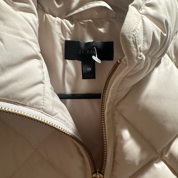 J. Crew Quilted Vest - Light Tan - Picture 4 of 4